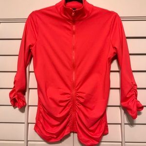 Bright pink Zip up jacket